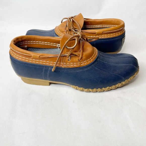 L.L. Bean The Original Duck Rain Boot Navy Shoe Size 9 - Picture 12 of 12